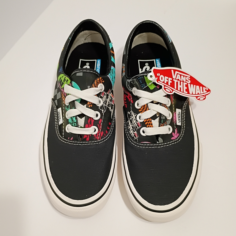 Vans Era Sf V66 Black Multi Unisex Skater Sneakers - Picture 4 of 15